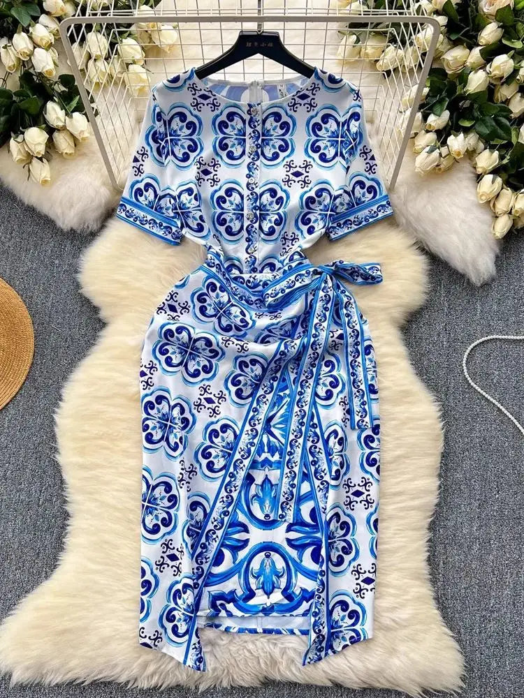 princess polly baby blue dress FINE CHINA main image 0