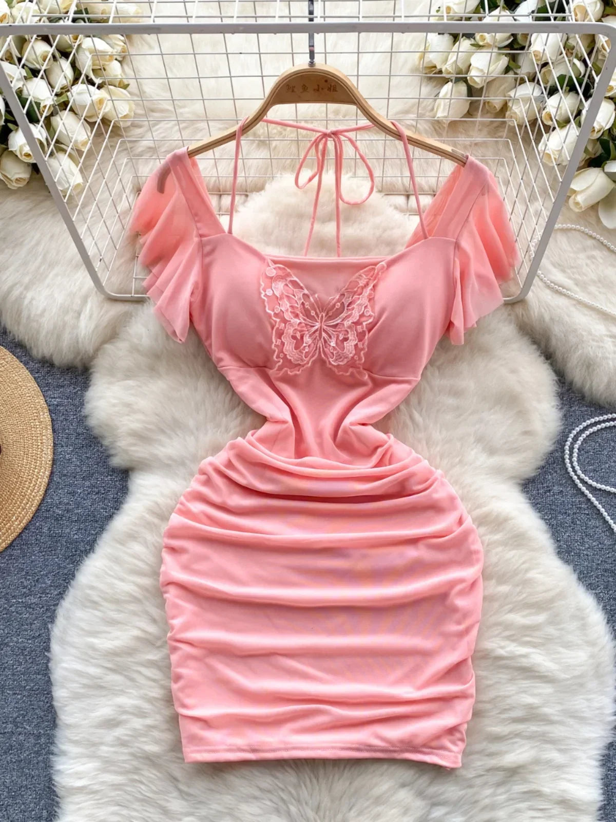 butterfly bodycon dress Butterfly Effect Sequin Bodycon Dress