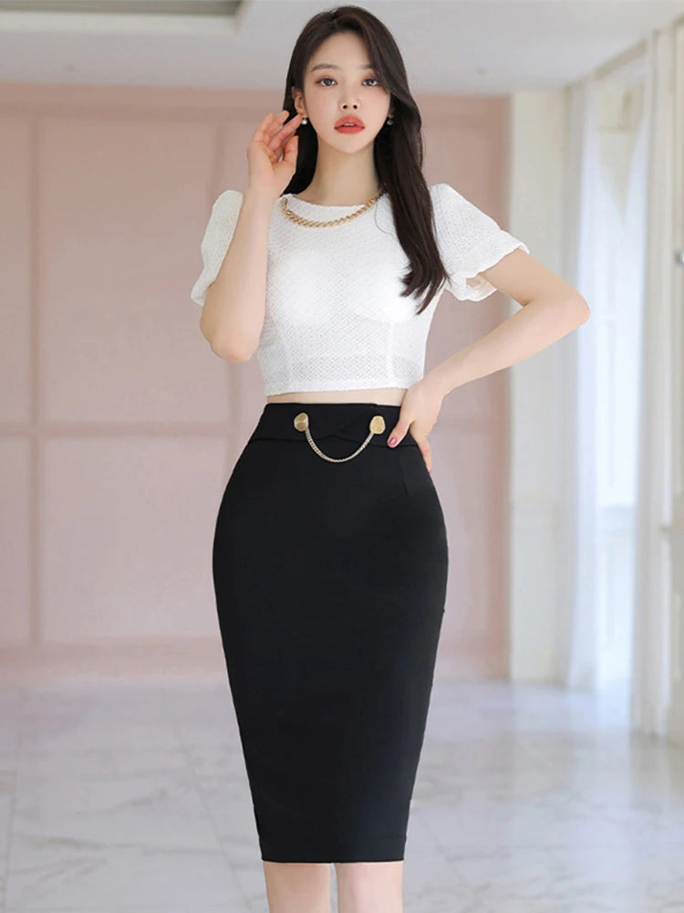 black and gold pencil dress Black One Shoulder Maxi Dress main image 0