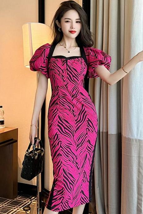 knee length dresses for ladies Linen Pencil Dress – l u • c i e e